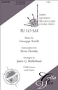 Tu Lo Sai TTBB choral sheet music cover